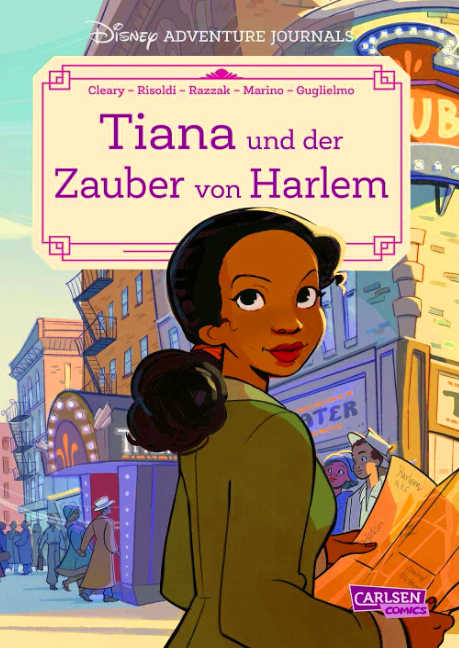 229 300 4 Tiana Küss den Frosch Das Comic Tiana und der Zauber von Harlem - Das Comic zum Disney Film Tiana Küss den Frosch