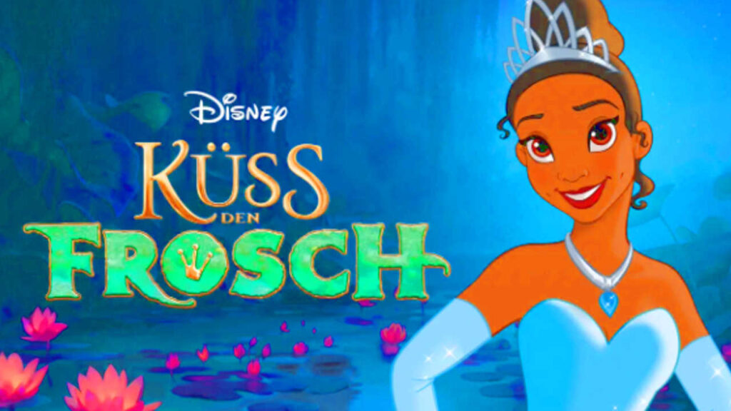 Disney Zeichentrickfilm von 2009 Küss den Frosch mit der Prinzessin TIana