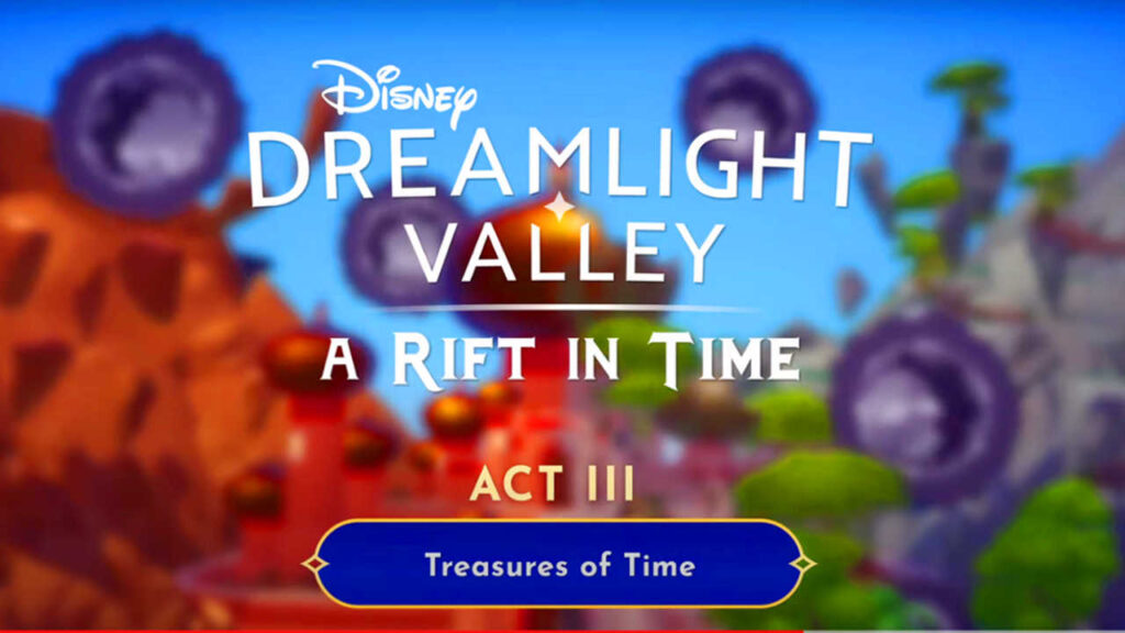 2011 Disney Dreamlight Valley A Rift in Time Akt III 3 Treasures of Time